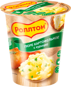 Пюре Роллтон 55г.Курица