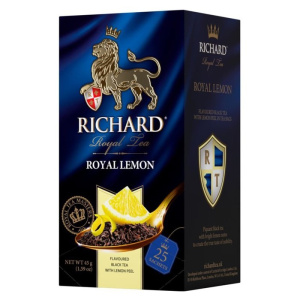 Чай Ричард Роял Лемон (пакет) 42,5г