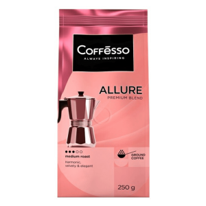 Кофе Coffesso ALLURE м/уп молотый 250гр