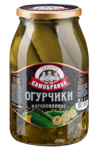 Огурчики Скатерть-Самобранка марин. 1500мл с/б 1/6