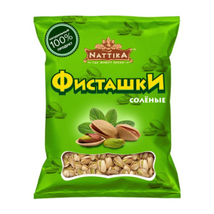 Фисташки соленые NATTIKA 25г