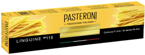 Макароны PASTERONI Лингвини №115 400гр 1/20