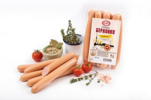 Сосиски Берлинки (420гр.) МК-Балтика 1/6