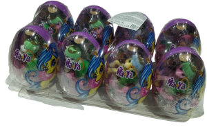 Драже сахарное в капсуле XXL"Поняшки-Мордашки" (8шт*10гр)