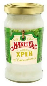Хрен столовый 190г ст/б. 12шт Махеев