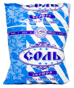 Соль Полесье-Экстра 1кг
