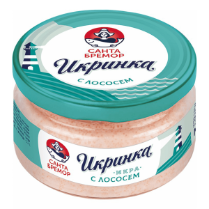 Икра деликатес. копченым с лососем 160гр (1/6)