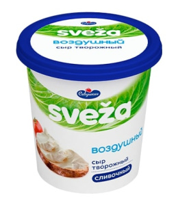 Сыр творожный Воздушный сливочный 60% 150г Савушкин