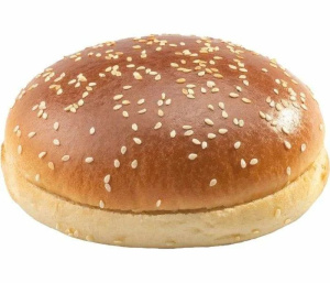Булочка Глейз с кунжутом 125мм 82гр кор 24 шт