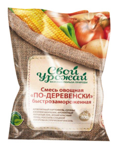 Смесь овощная Овощи по-деревенски 400гр Свой Урожай (20\1)