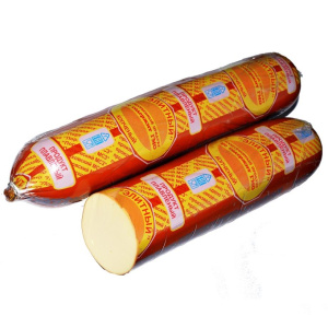 Элитный копч. продукт пл.с сыром ВЕКТА 40% (1,3 кг) Россия НДС 22%, весовой