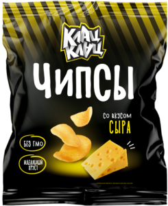 Чипсы Клац-Клац  со сыра 50 гр (1/42)