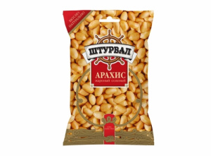 Арахис жареный соленый 90г Штурвал