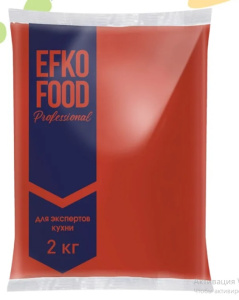 Кетчуп Оригинальный первой категории EFKO FOOD professional 2кг 1/6