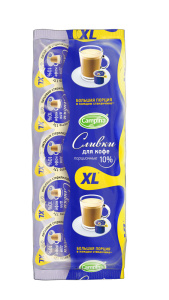 Сливки для кофе ультрапастер 10% 10шт*17г
