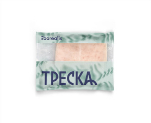 Треска фарш блочный 300гр НОРЕБО