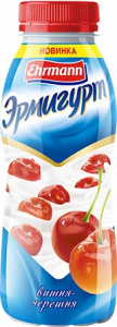 Эрмигурт питьевой Вишня-Черешня 1,2% 420г(6/1)