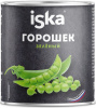 Горошек зеленый ISKA ГОСТ 425мл 1/12