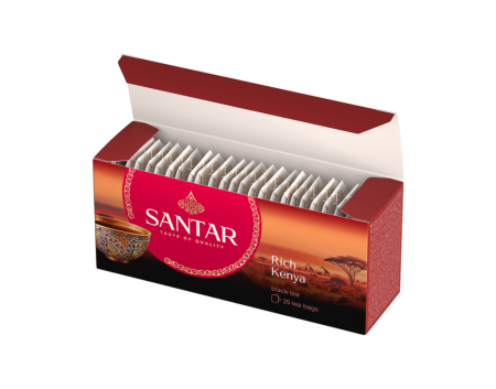 Чай Santar Rich Kenya чёрн. пакет 25*50гр