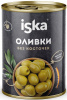 Оливки зеленые без косточек ISKA 300мл 1/6