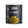 Оливки зеленые без косточек ISKA 3100мл 1/4